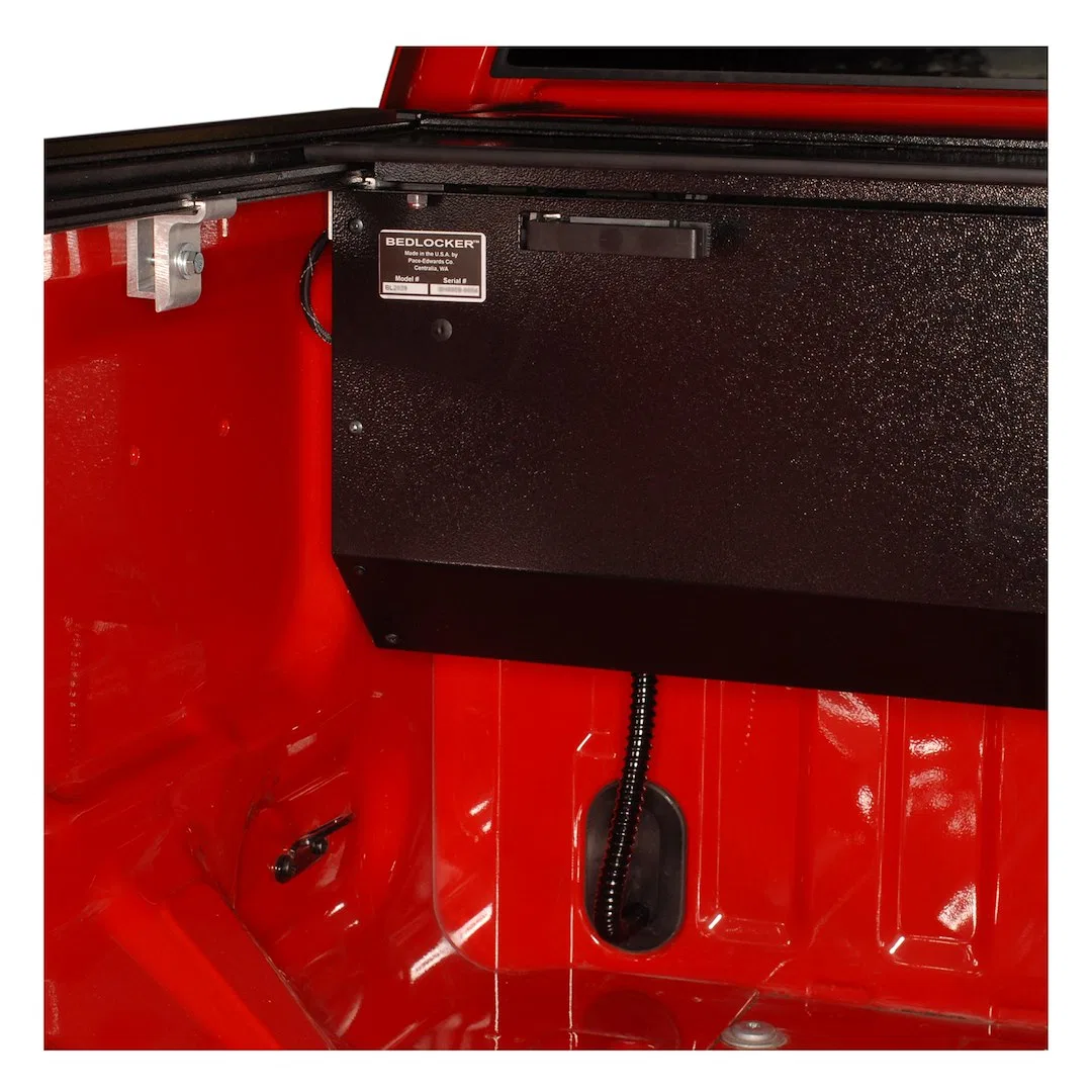 BL5054 – PACE EDWARDS Tonneau Cover Rail, For Use With Pace Edwards Bedlocker Cover Clamp On Powder Coated Black Alum...
